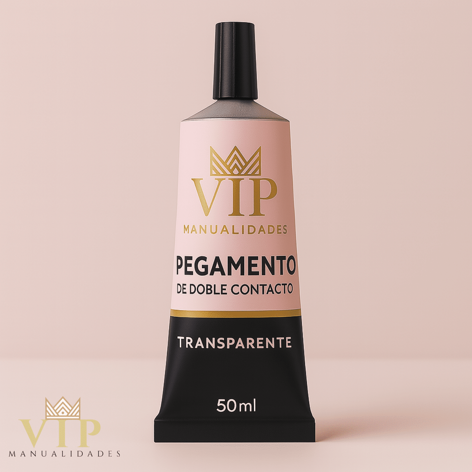 Pegamento de doble contacto transparente 50 ml para goma eva y manualidades profesionales