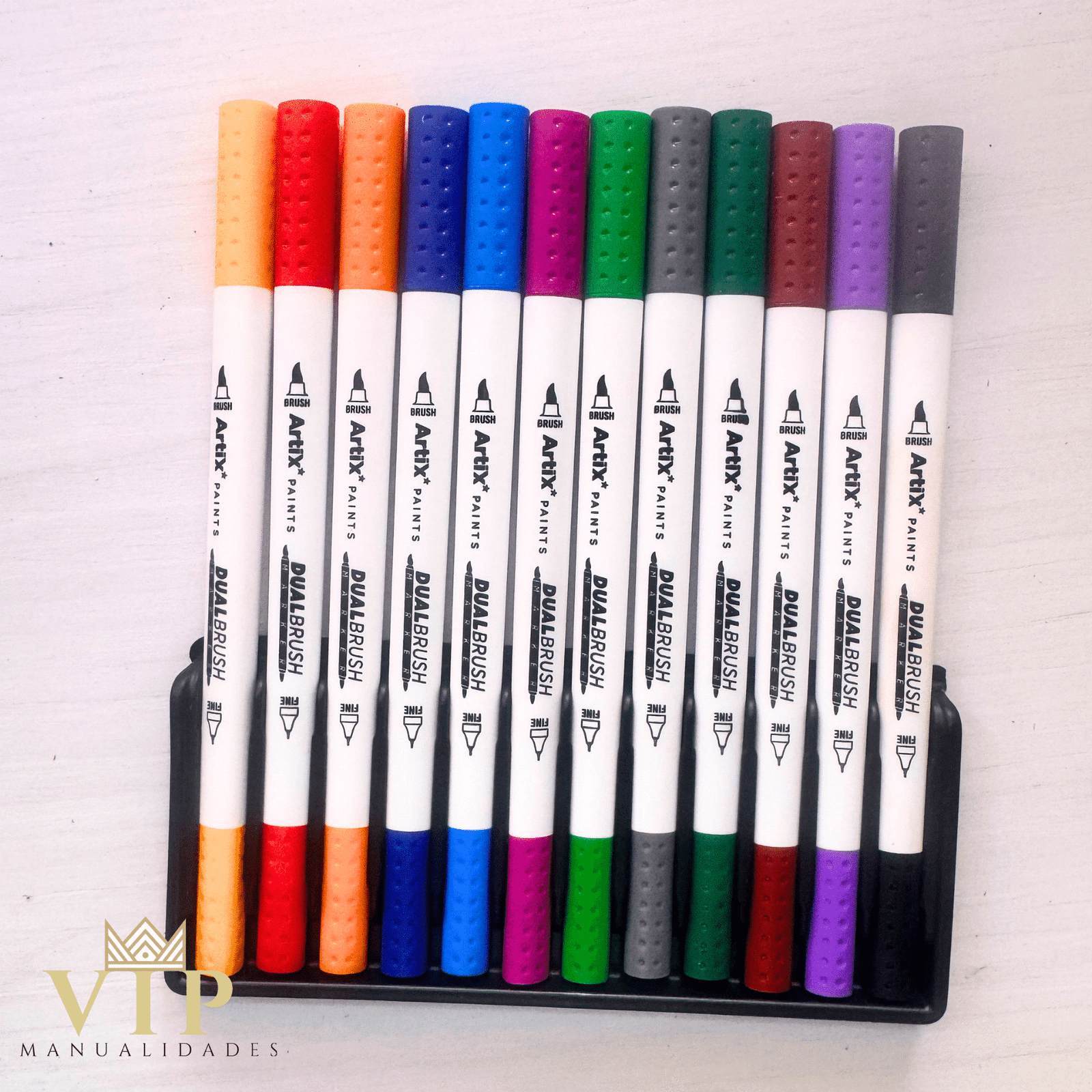 12 Rotuladores dual