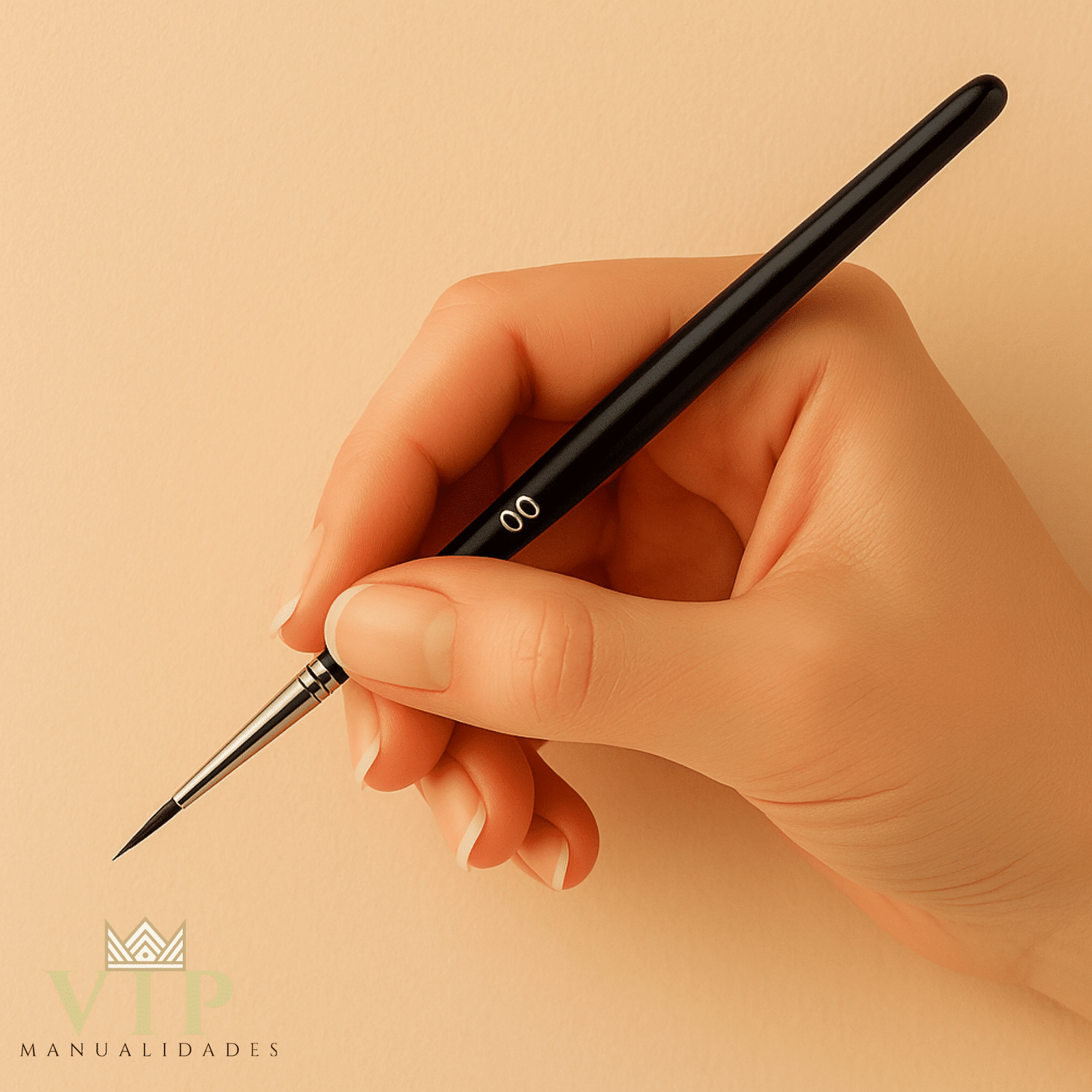 Pincel punta fina nº00 para detalles precisos en goma eva y manualidades - Imagen 6