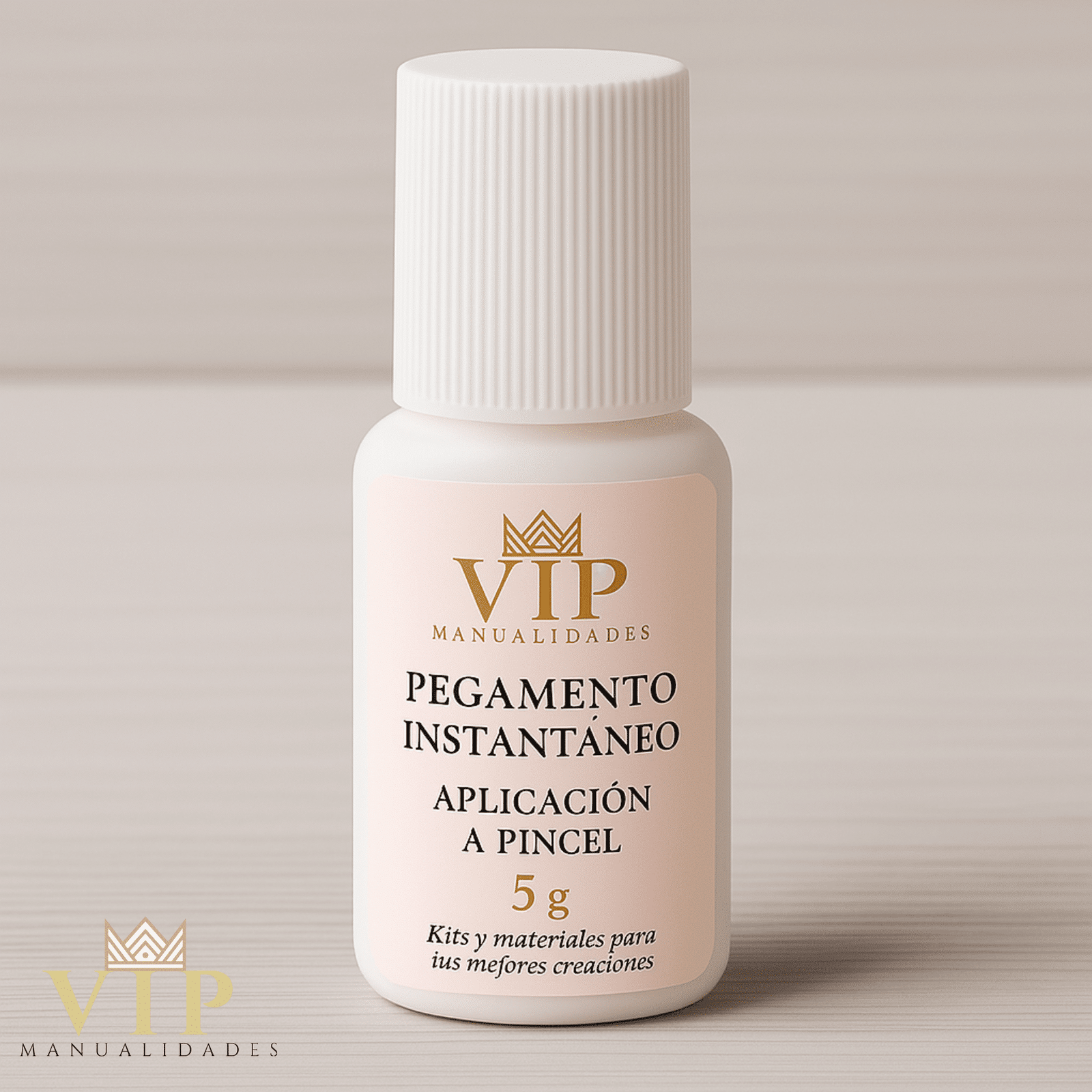 Pegamento instantáneo on pincel para goma eva y detalles de manualidades 10g