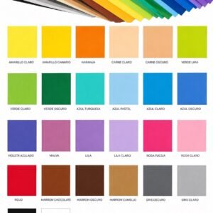 Pack Goma EVA Básica VipManualidade 26 colores surtidos