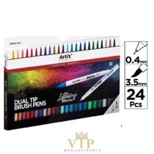 Rotuladores doble punta al agua