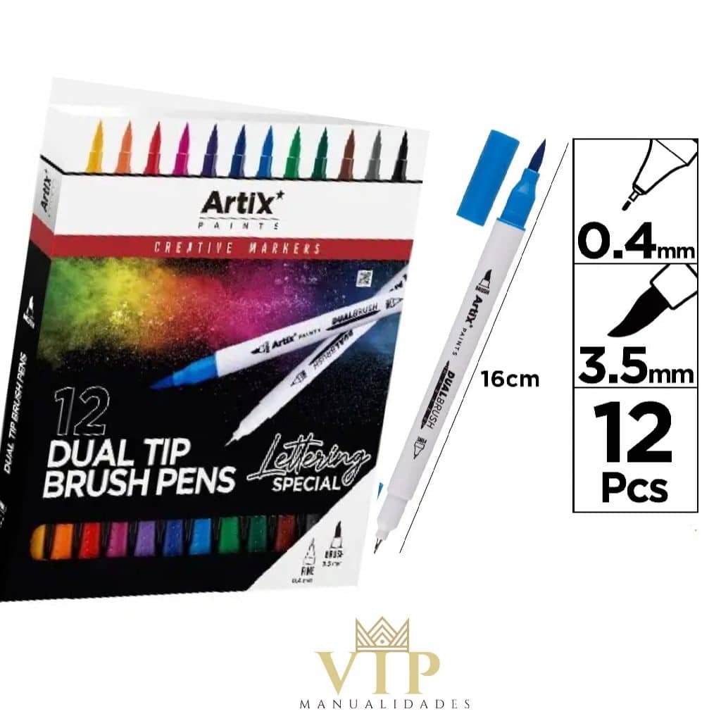 Rotuladores doble punta al agua para goma eva