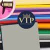 Goma eva gruesa gris claro 3mm Premium-VipManualidades 29x42cm
