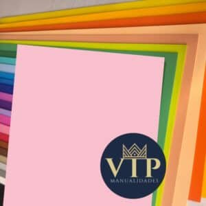 Goma eva color rosa pastel VipManualidades - Hoja básica de 2mm 42x59cm
