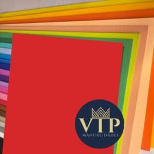 Goma eva color rojo VipManualidades - Hoja básica de 2mm 42x59cm