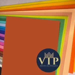 Goma eva color marrón teja VipManualidades - Hoja básica de 2mm 42x59cm