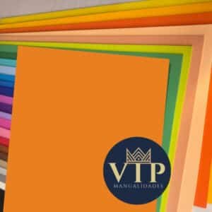 Goma eva color naranja VipManualidades - Hoja básica de 2mm 42x59cm