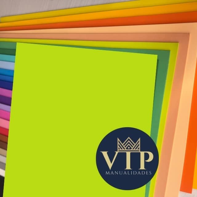 Goma eva color verde lima VipManualidades - Hoja básica de 2mm 42x59cm