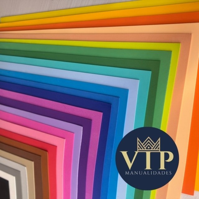 Pack goma eva basico colores varios (25)