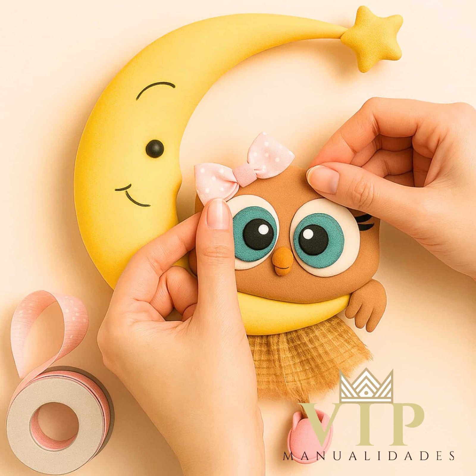 Cinta de satín para manualidades (2)