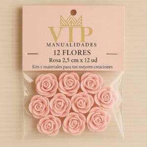 Flores goma eva rosas