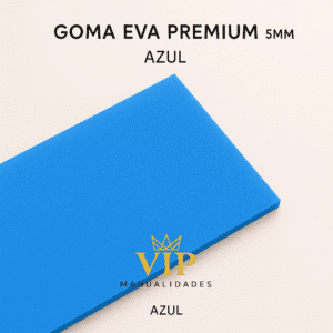 GOMA EVA GRUESA 5MM AZUL