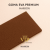 GOMA EVA GRUESA 5MM MARRON
