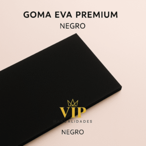GOMA EVA GRUESA 5MM NEGRO