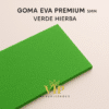 GOMA EVA GRUESA 5MM VERDE