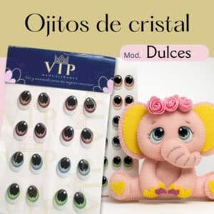 Ojitos de cristal-ojos resinados Dulces