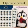 Ojitos de cristal-ojos resinados Simpáticos
