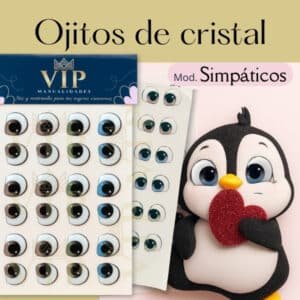 Ojitos de cristal-ojos resinados Simpáticos