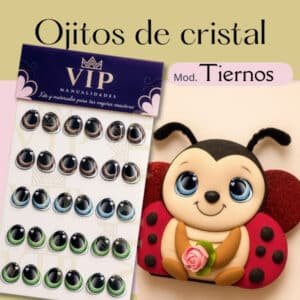 Ojitos de cristal-ojos resinados Tiernos