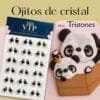 Ojitos de cristal-ojos resinados Tristones