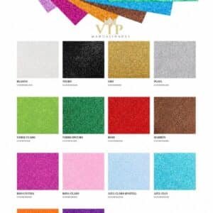 Pack Esencial Goma EVA Purpurina VipManualidades