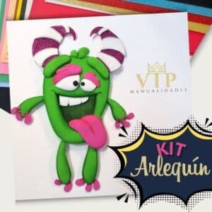 Kit de manualidades Monstruo loco Arlequín