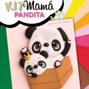 Kit de manualidades mama Pandita