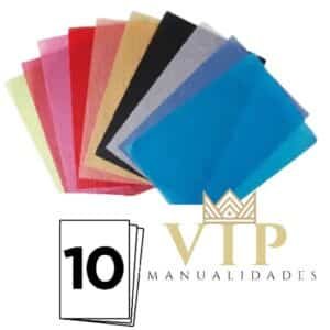 Block de Papel de Seda Colores Surtidos para Manualidades