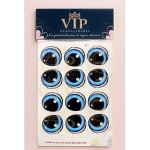 OJITOS DE CRISTAL BUNNIE BLUE 35X40