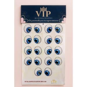 OJITOS DE CRISTAL SUPER PET BLUE 30X35
