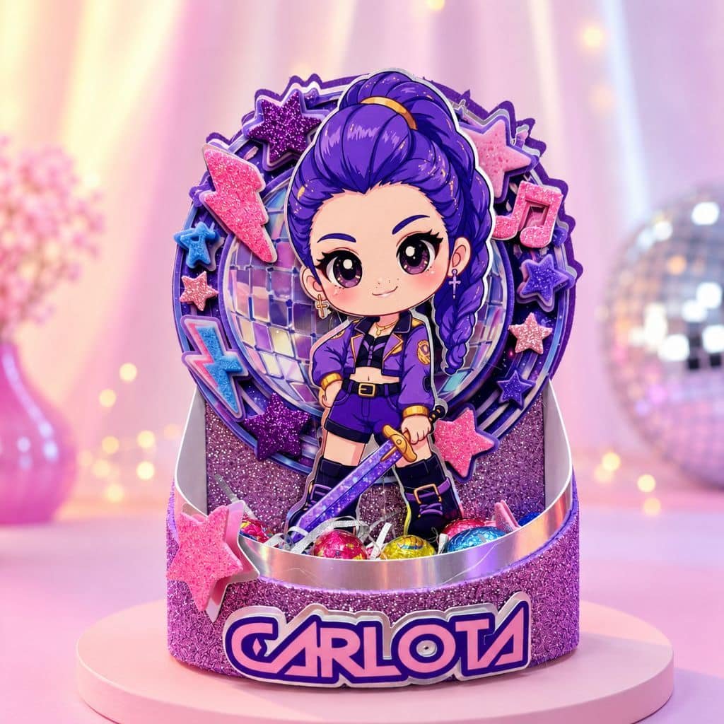 Discos Dulces – Kit de Manualidades -Patrones Digitales 1