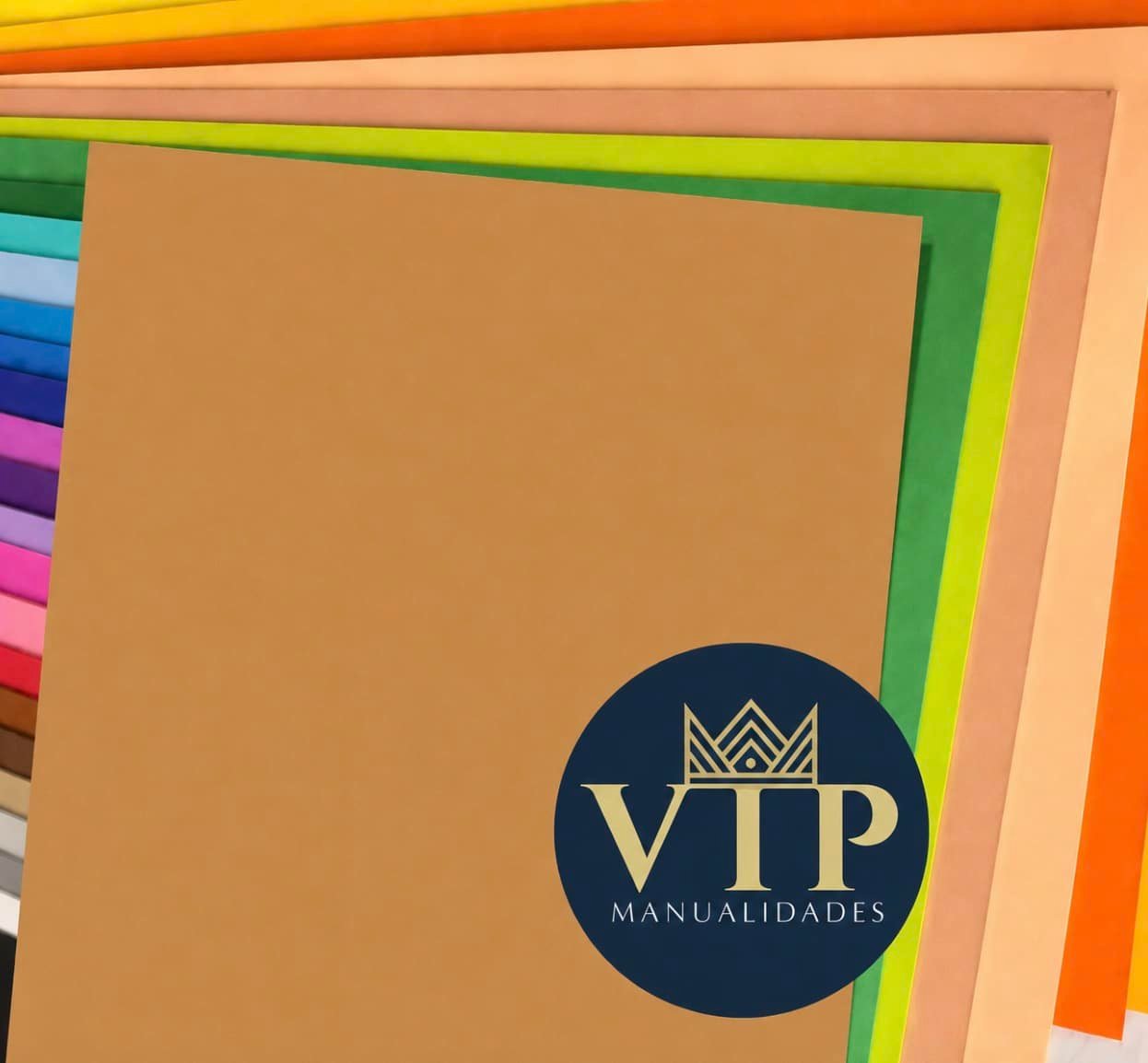 Goma Eva color camello VipManualidades